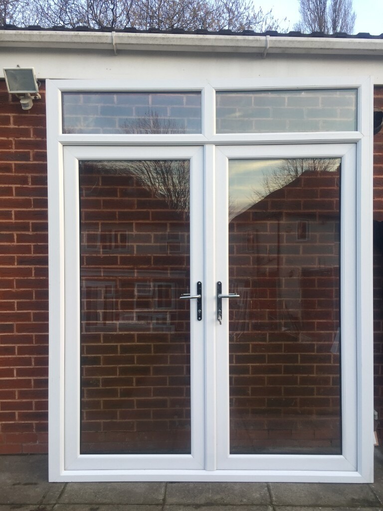UPVC DOUBLE GLAZED FRENCH PATIO DOORS 189193.5cm Wide 243 cm High 5