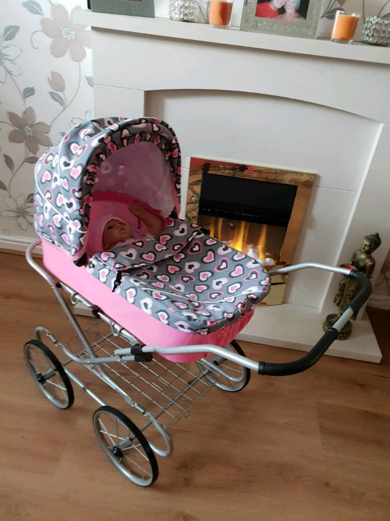 Doll reborn and coach pram in Gateshead, Tyne and Wear Gumtree