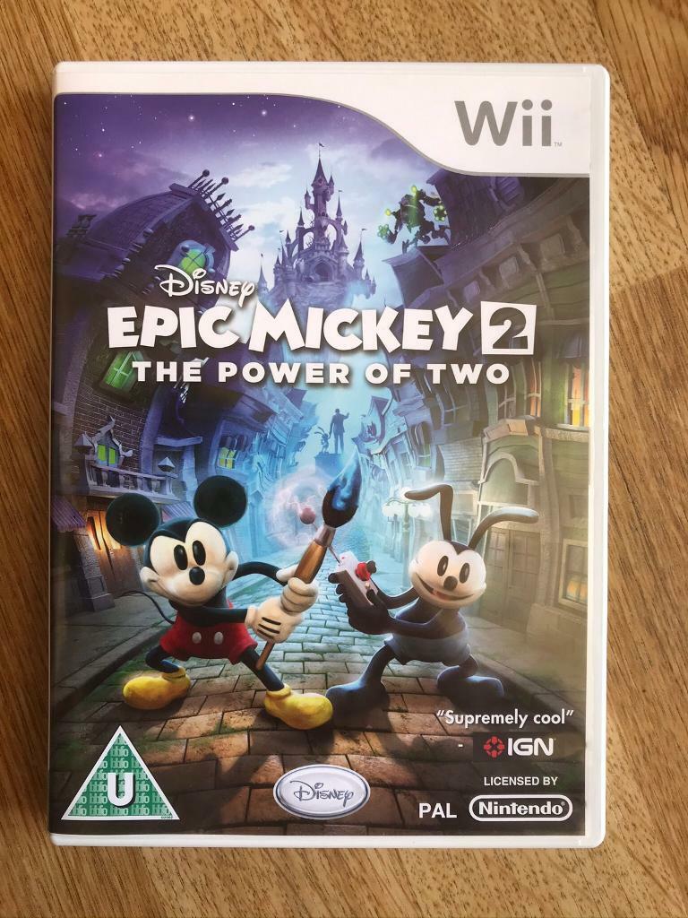 Nintendo Wii Disney epic Mickey Mouse game in Didcot, Oxfordshire Gumtree