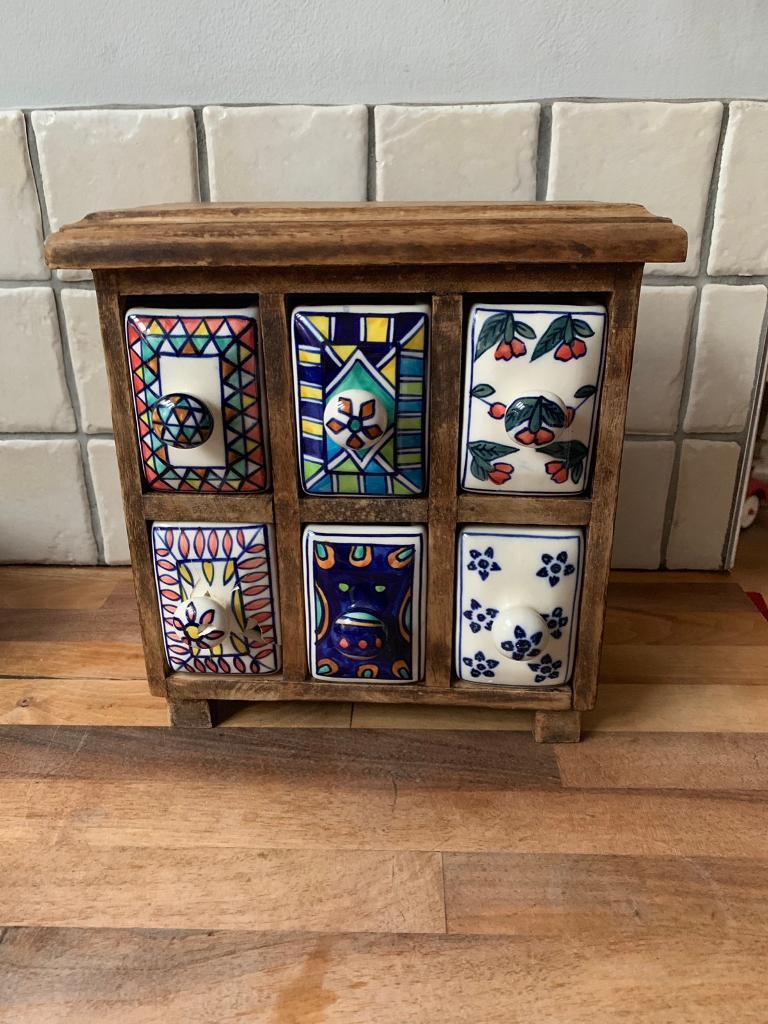 Beautiful Ceramic Spice Drawers In Ruddington Nottinghamshire