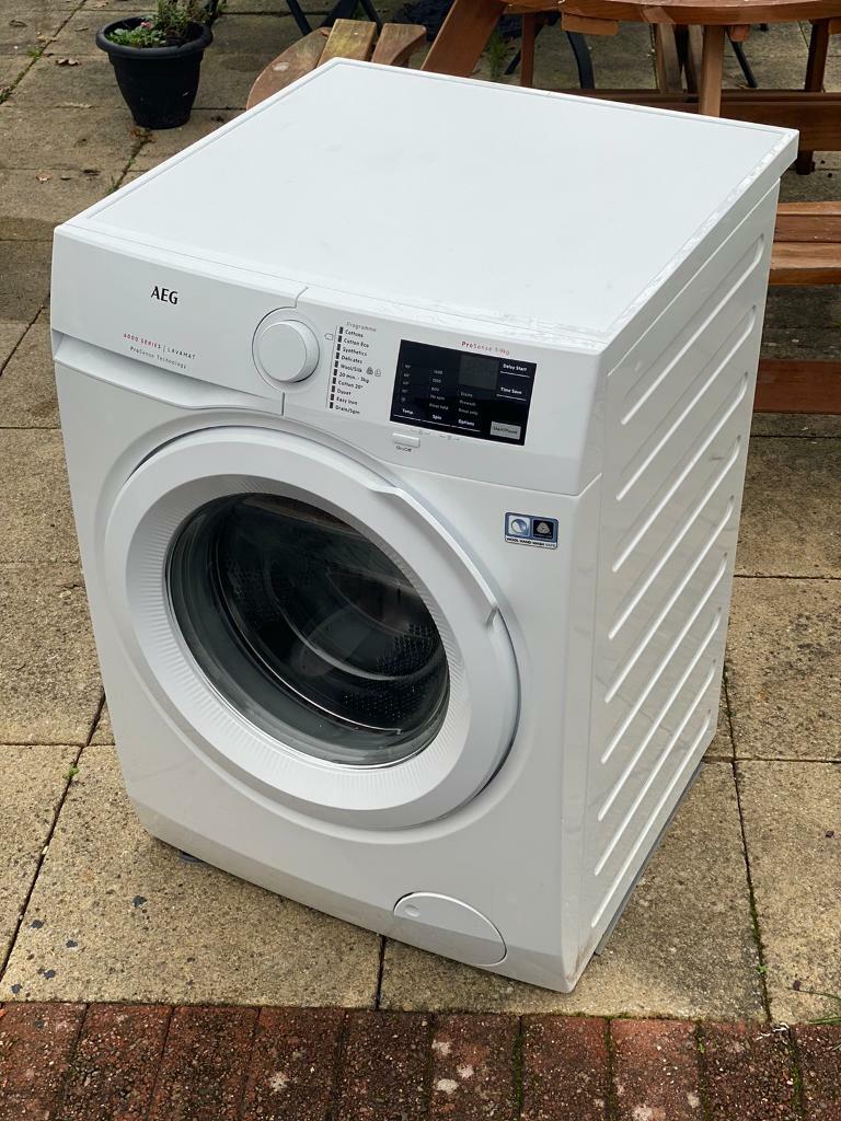 🇩🇪 AEG 9kg 6000 series 🇩🇪 LAVAMAT White Washing Machine 🇩🇪 | in West ...