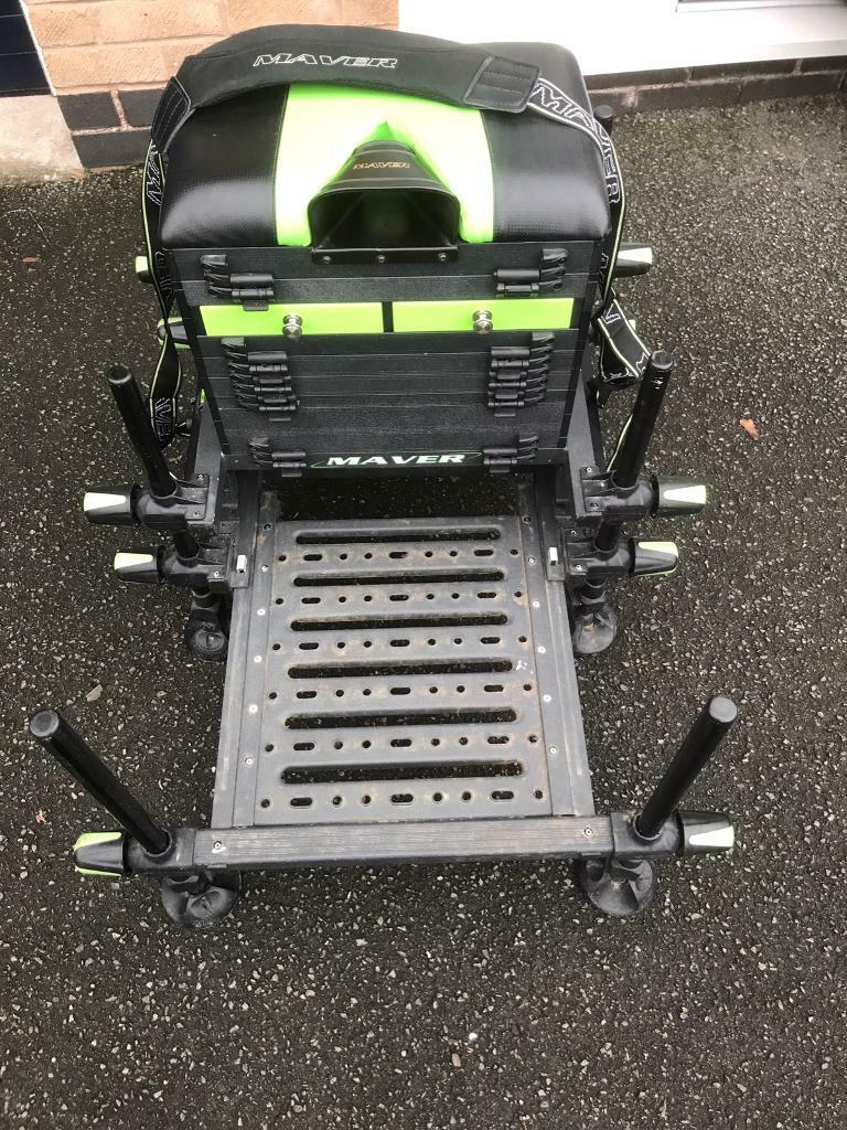 Maver Mxi Series 301 Es Fishing Seatbox Tackle Gear In Littleover