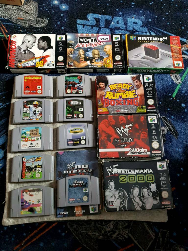 nintendo 64 game bundle