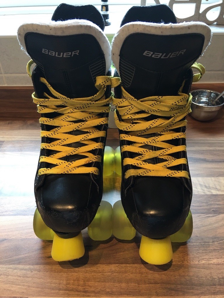 BAUER SUPREME ROLLER SKATES BAUER BAG INCLUDED SIZE 5.5 in Nottingham