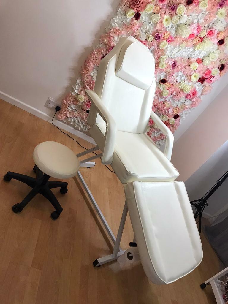 Beauty Salon Chair Bed Reclining Facial Therapy Massage Table Tattoo