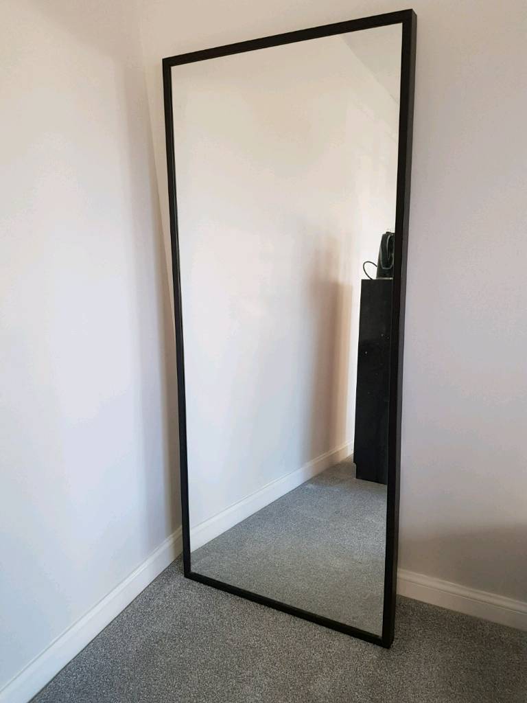 Ikea Large Black Stave Mirror in Shiremoor, Tyne and Wear Gumtree
