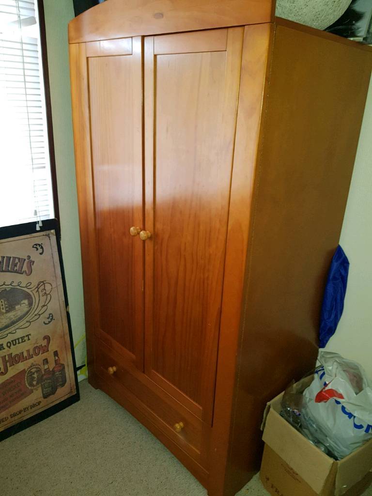 Babiesrus Wardrobe And Chest Of Drawers With Changing Table Top