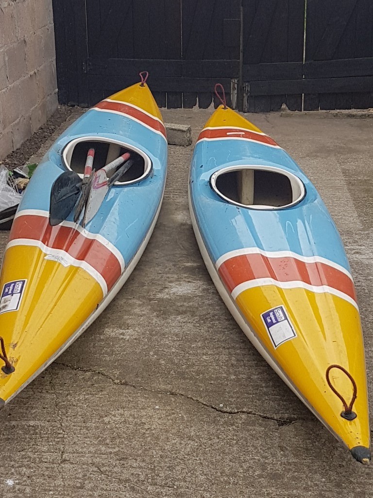 Two matching fibreglass kayaks in Speedwell, Bristol Gumtree