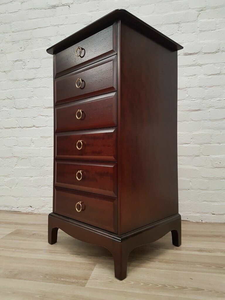 Stag Minstrel Tallboy Chest Of Drawers (DELIVERY AVAILABLE FOR THIS