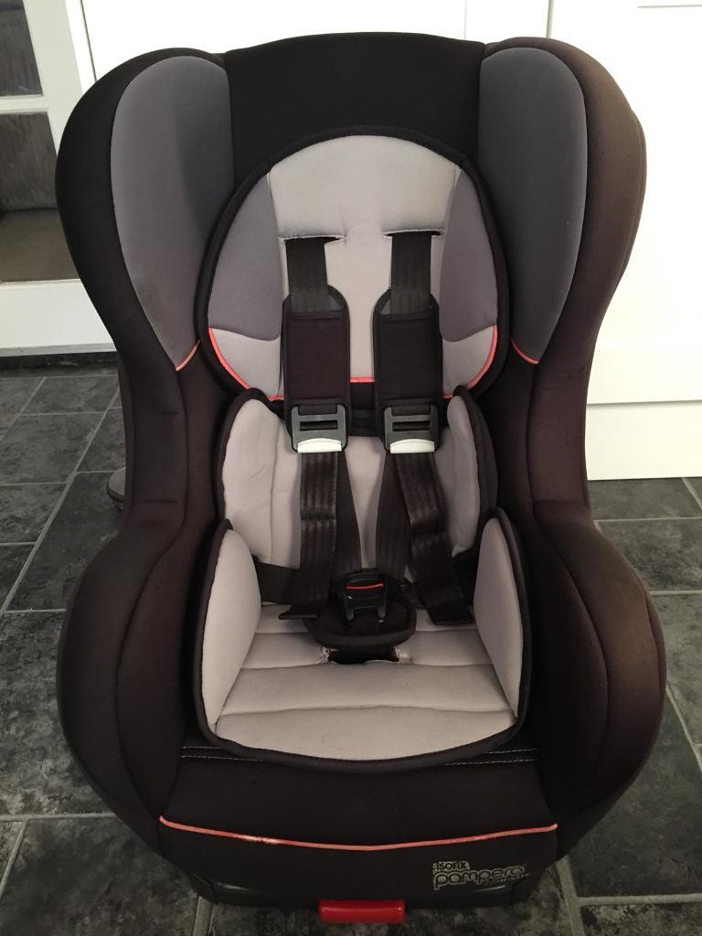 Child’s car seat group 1 Halfords Pampero isofix comfisafe in Teignmouth, Devon Gumtree