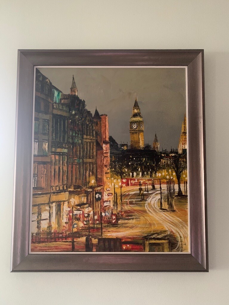 Oil Painting on Canvas London Framed in Hampton, London Gumtree