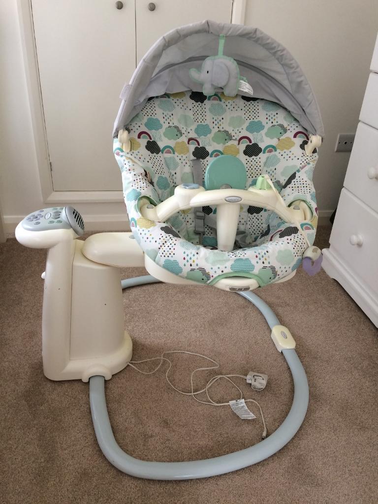 Graco Sweetpeace baby swing in East Grinstead, West Sussex Gumtree