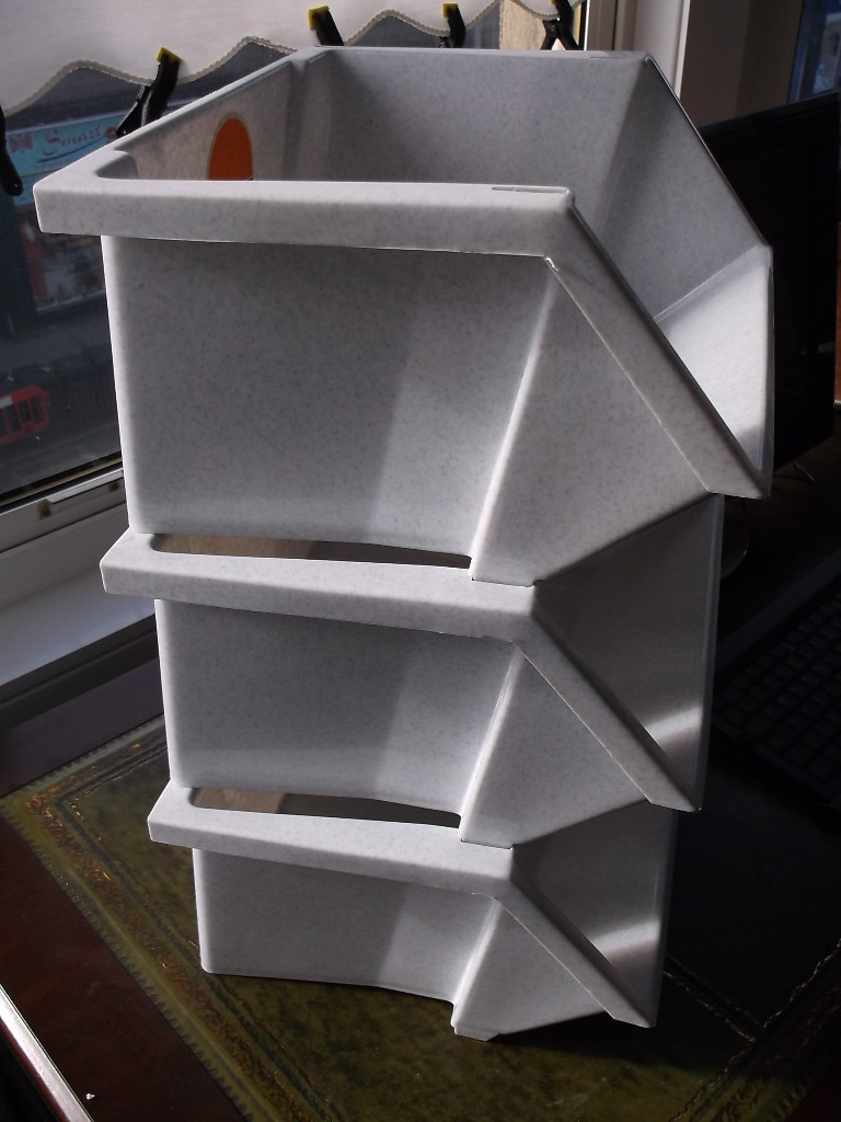 Kitchen, Garage, Shed, Cupboard Storage Boxes, Plastic Stackable, Set