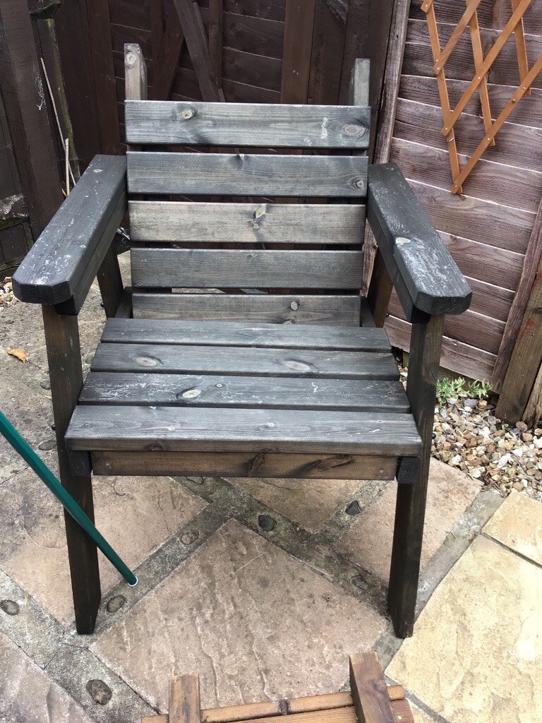 Wooden garden chair in Wellington, Somerset Gumtree