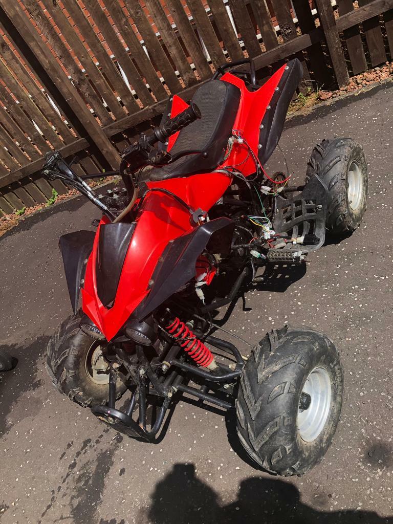 125cc semi automatic quad in Wemyss Bay, Inverclyde Gumtree
