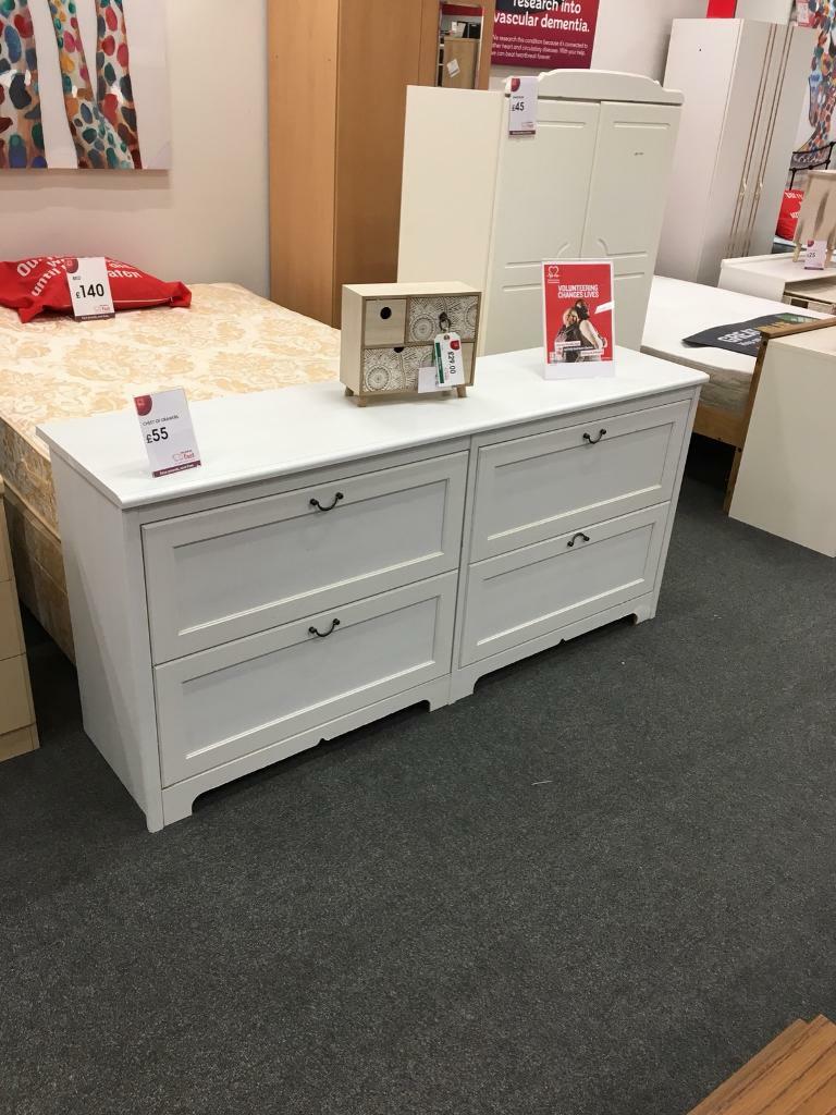 Bhf Large White Chest Of Drawers In Cwmbran Torfaen Gumtree