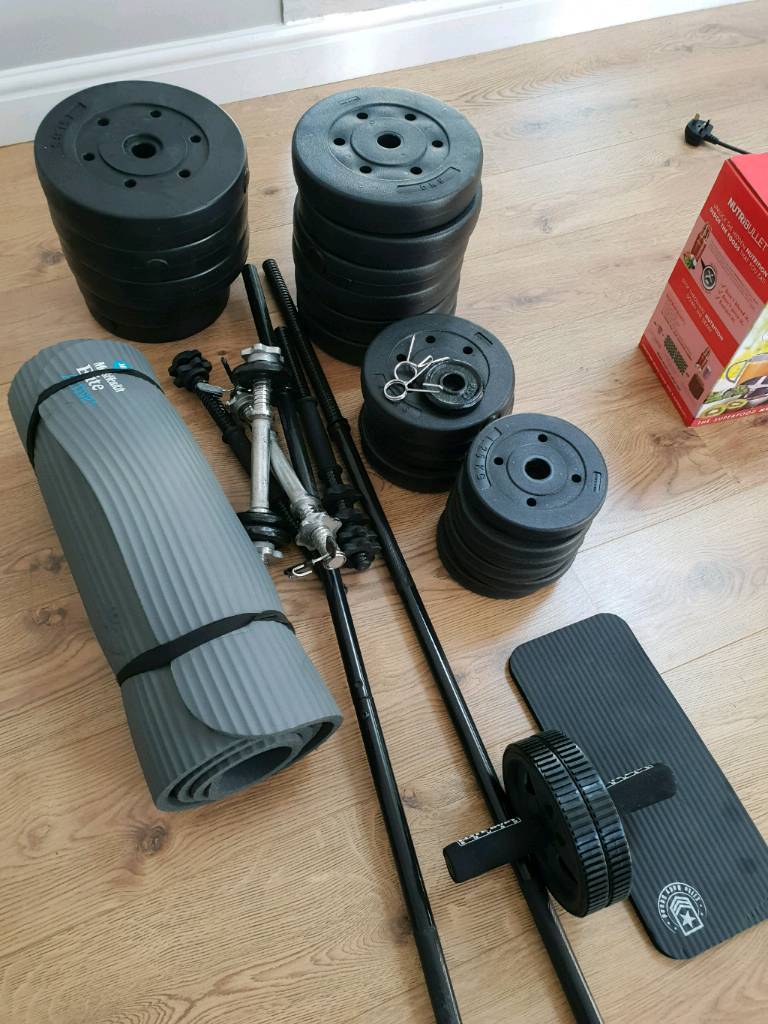 Home gym weights set in Warrington, Cheshire Gumtree