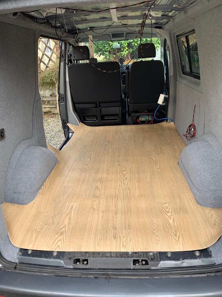 Altro Wood Safety Flooring VW T5/T6 Campervan Floor in Callington