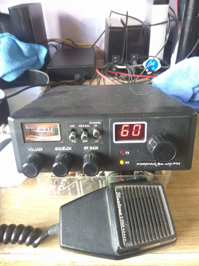 CB Radio Formac 88 AM/FM 80 channel plus extras in Fleckney