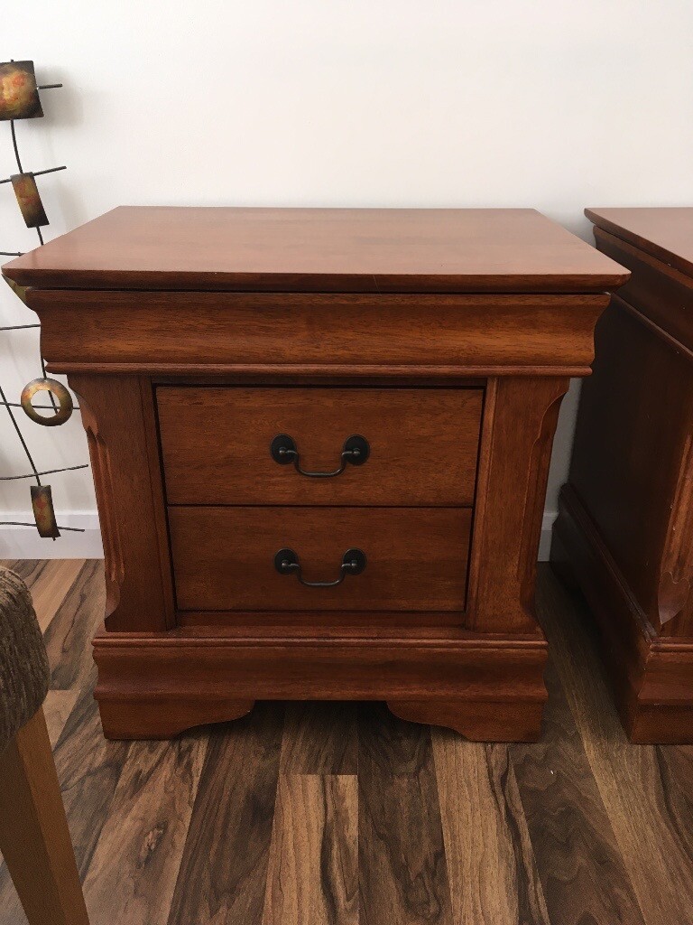 Beautiful Dark Oak Bedside cabinets | in Rogerstone, Newport | Gumtree