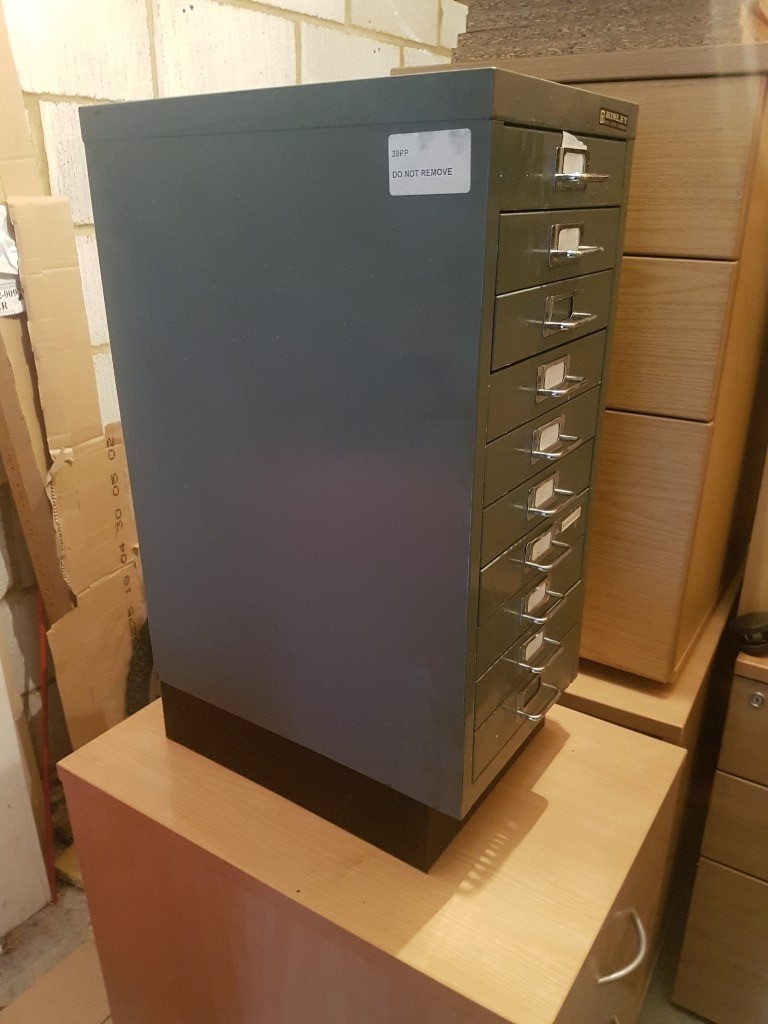 Bisley 10 Drawer Cabinet Bisley Multi 10 Drawer Metal Index