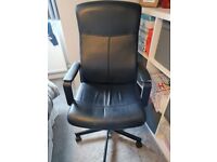 FREE Ikea Leather PU Office Chair in Black