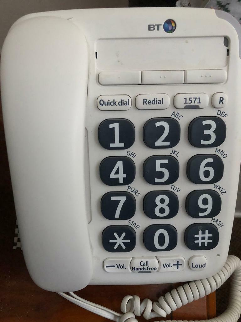 BT Big Button 200 Corded Telephone in Selston, Nottinghamshire Gumtree