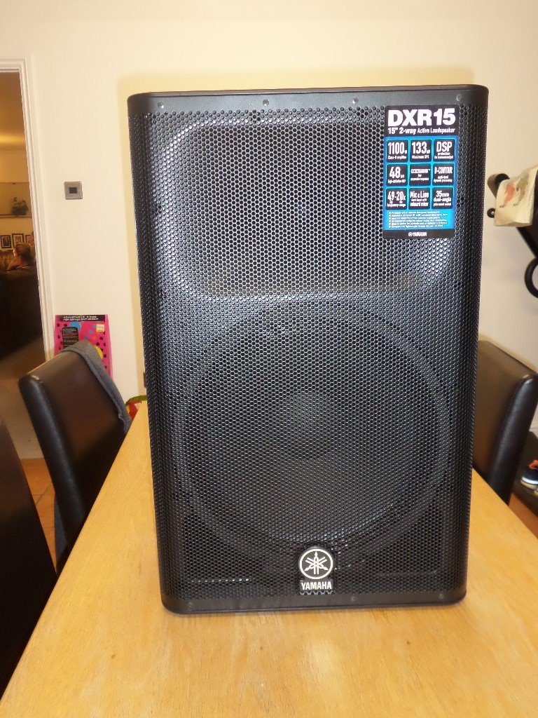 Yamaha DXR15 Powered Speaker with case in Gravesend, Kent Gumtree