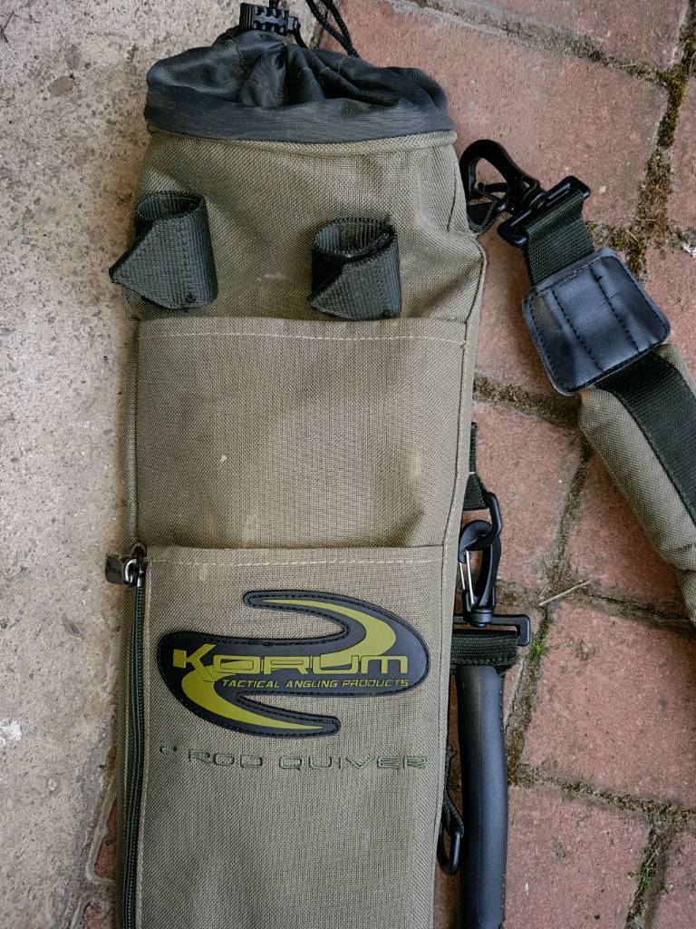 Korum 2 rod quiver sling holdall fishing in Gildersome, West