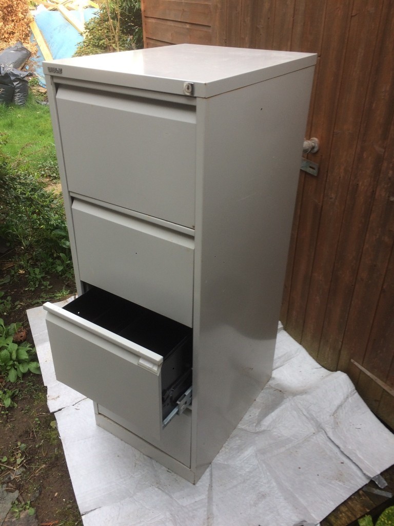 Bisley 4 drawer Filing Light grey in York, North Yorkshire
