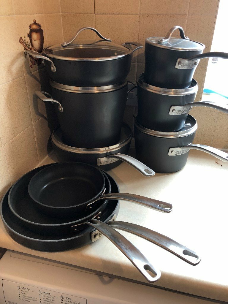 Kirkland Signature 15 piece Hard Anodized Cookware Set ...