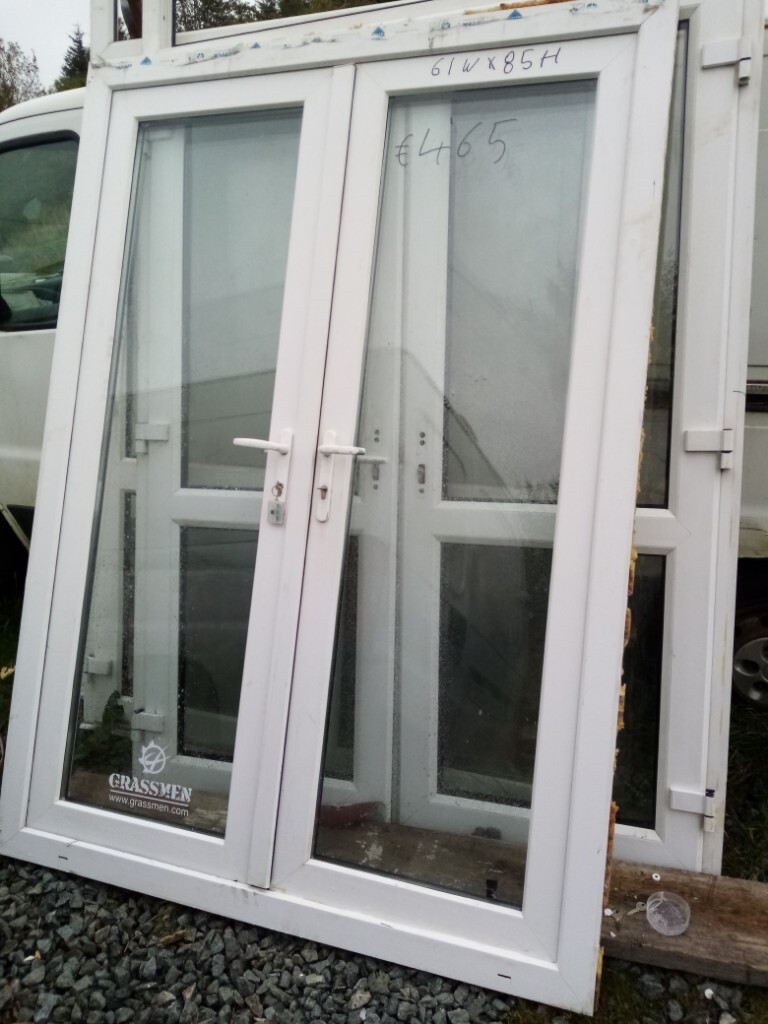 Whit PVC French Door for Sale in Londonderry, County Londonderry