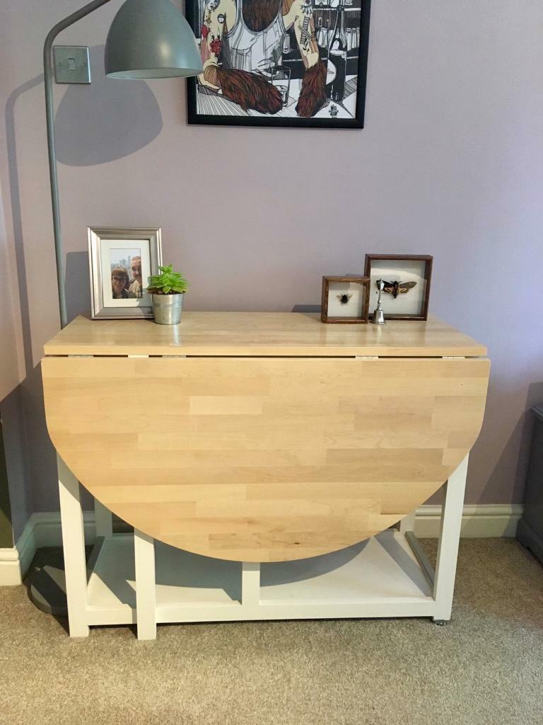 IKEA folding dining table wood | in York, North Yorkshire | Gumtree