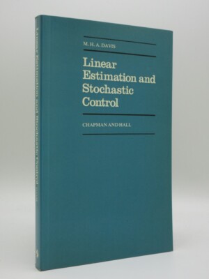 Linear Estimation and Stochastic Control DAVIS 1977 1st Edition Mathematics