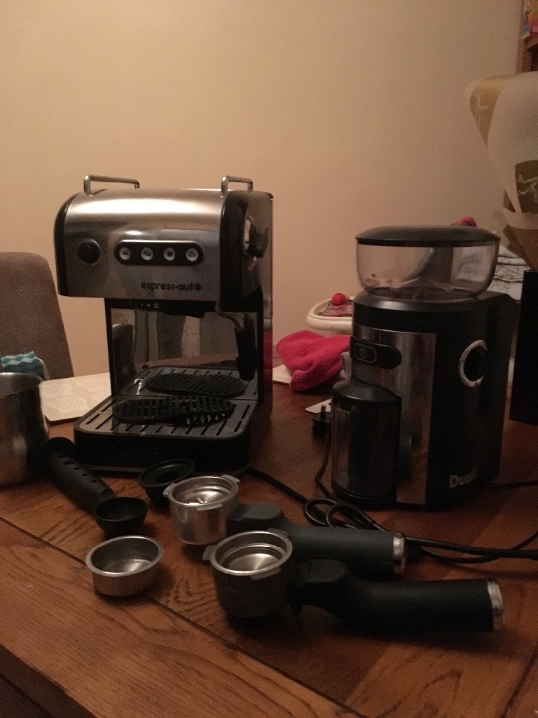 Dualit 3in1 coffee machine and matching grinder | in South ...