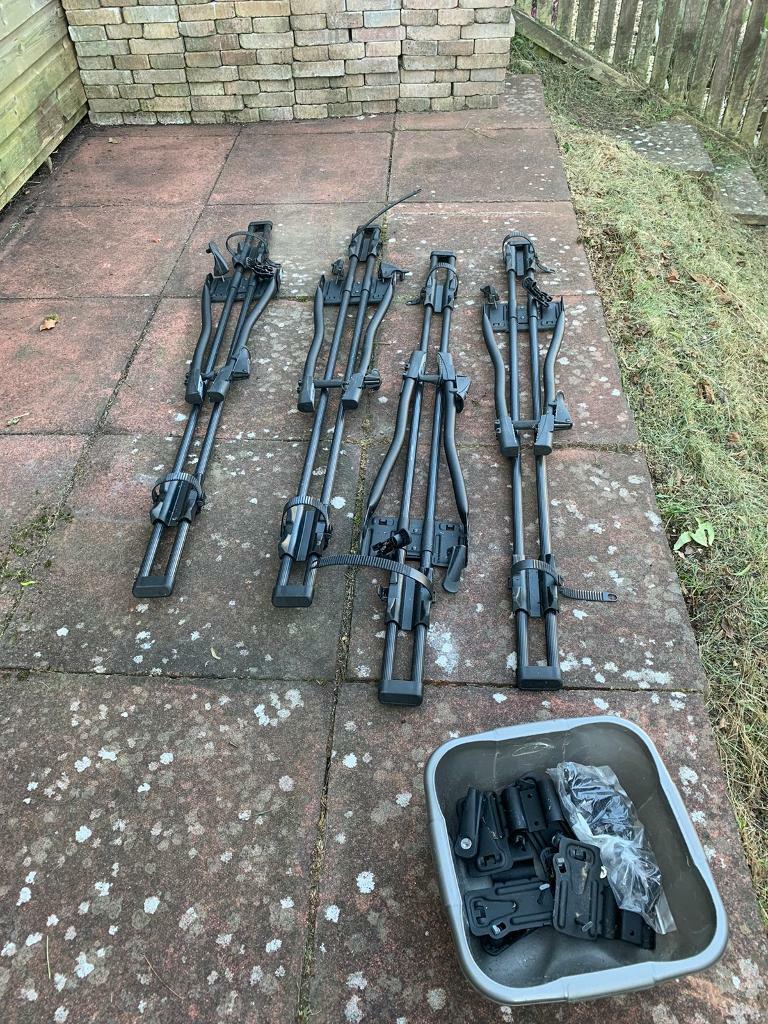 halfords roof rack bike