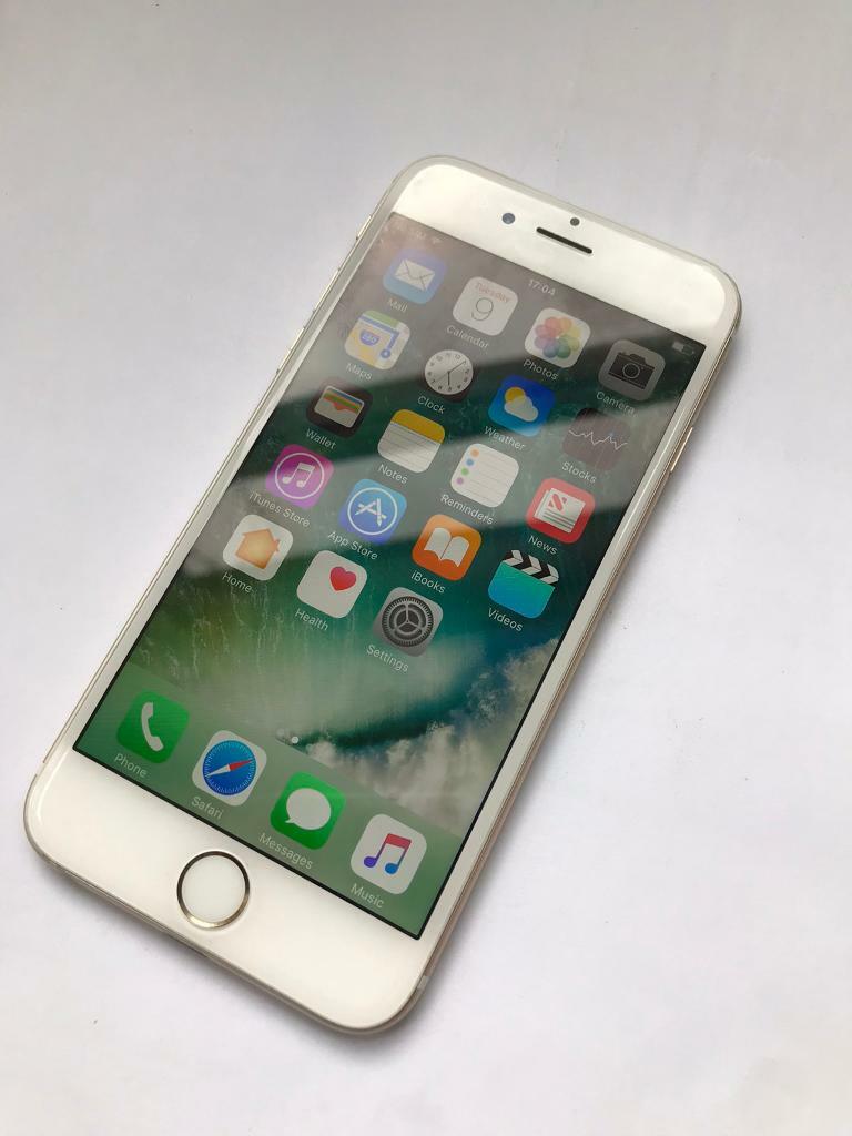 Excellent condition iPhone 6 64gb gold unlocked in Greenwich, London