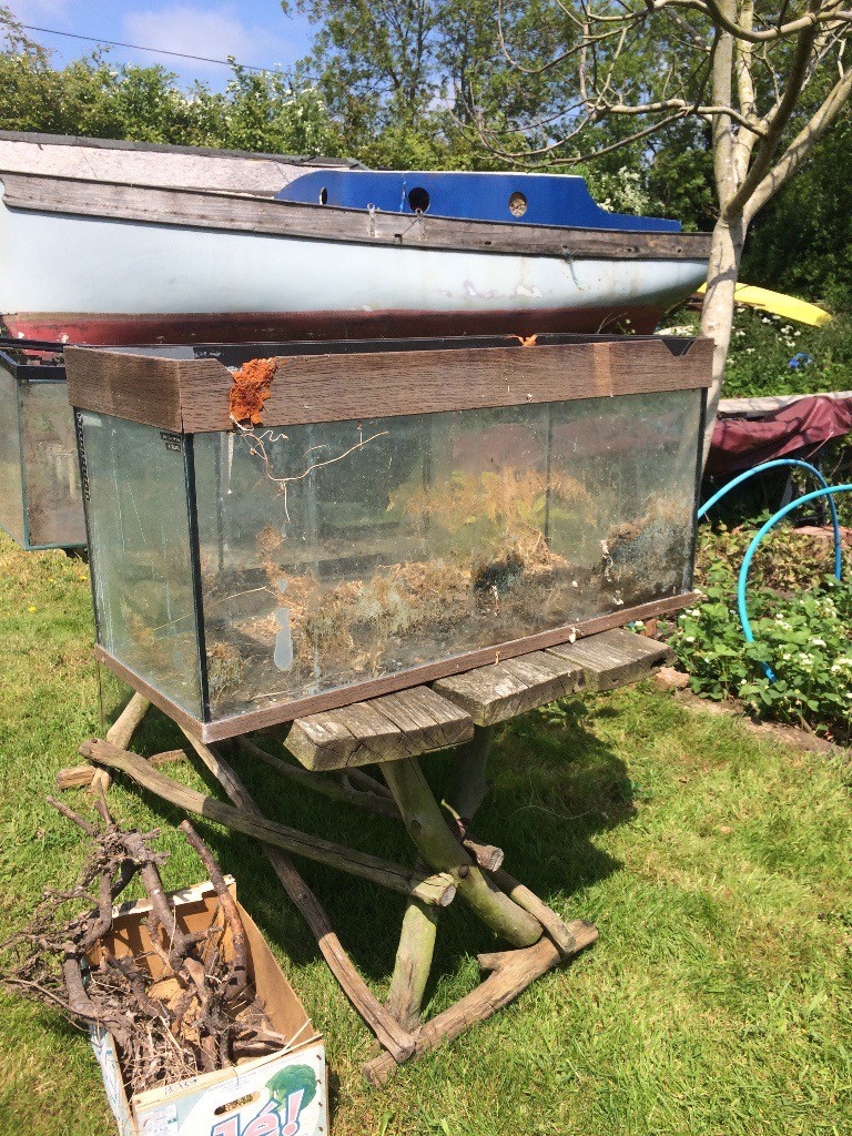 3 Large Fish Tanks for Sale useful for fish breeding or as vivariums