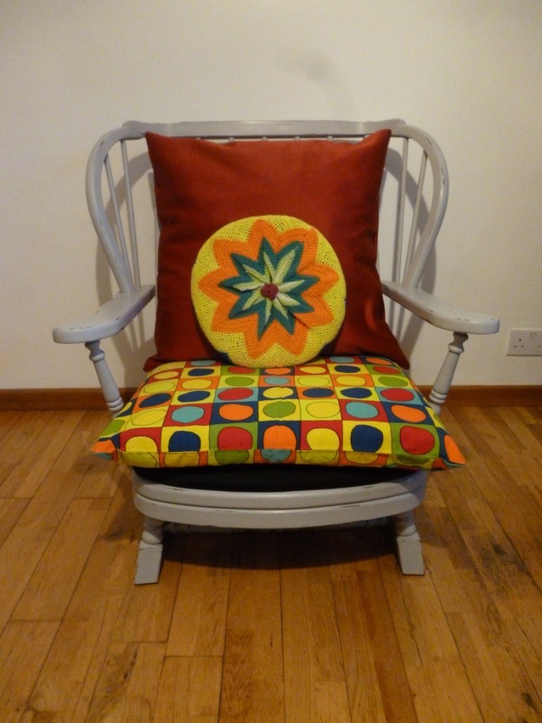 Lovely Upcycled Comfy Rocking Chair | in Caerphilly | Gumtree