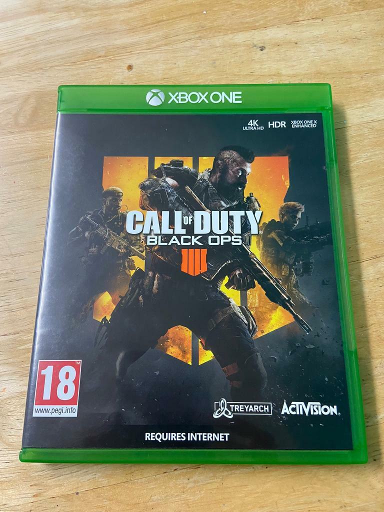 Call of duty black ops 4 Xbox one game in Poundbury, Dorset Gumtree