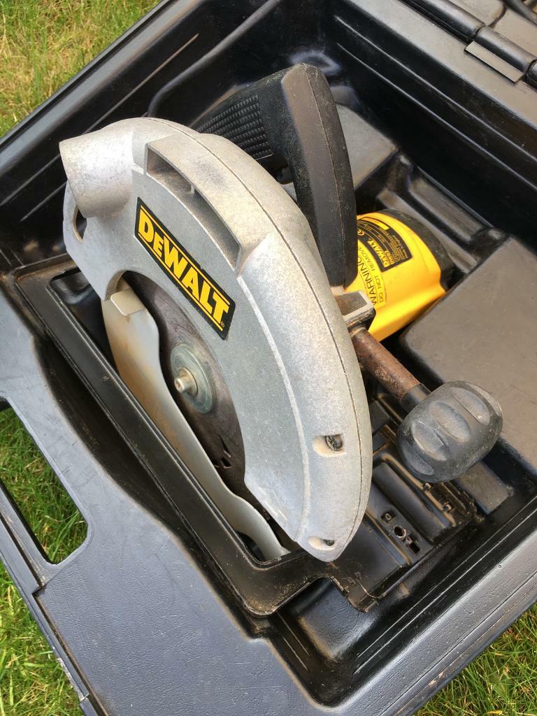 DeWalt Circular Saw DW62. Type 2. 230v and carry case. in Farnham