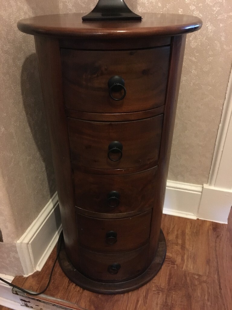 Solid Wood Drum Chest In Lanark South Lanarkshire Gumtree