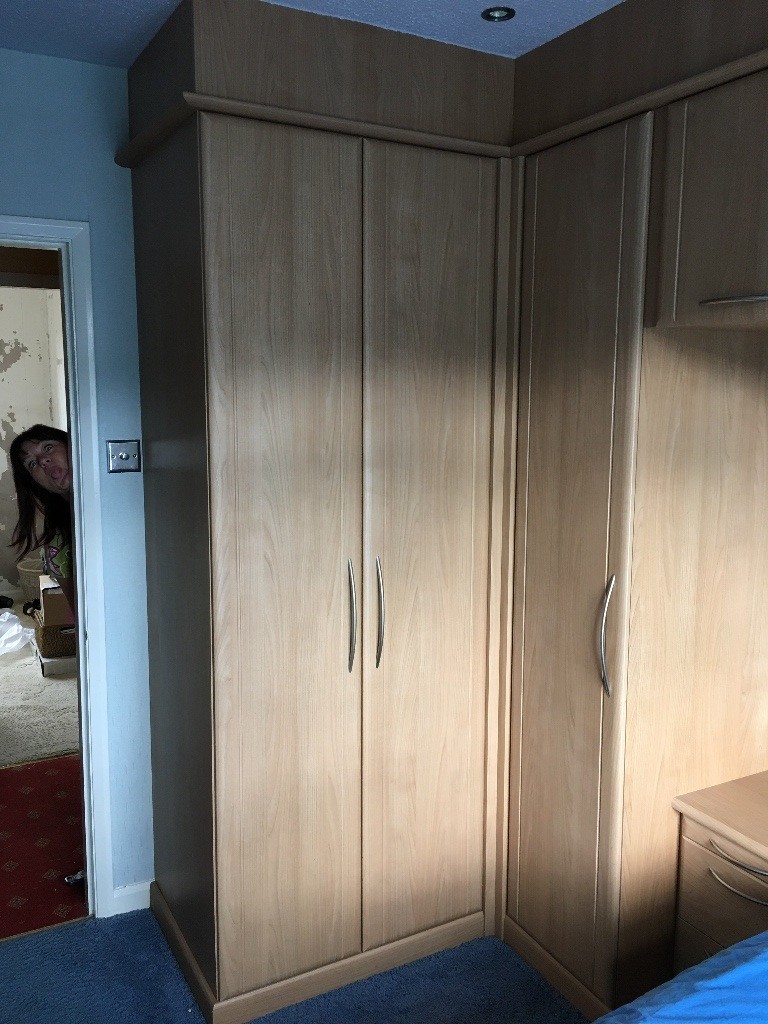 Used Hammonds Fitted Bedroom Furniture (Wardrobes and Drawers) in