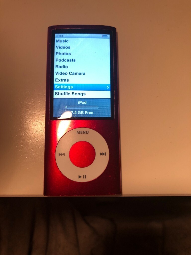 iPod Nano 5th Gen Product Red, 8GB