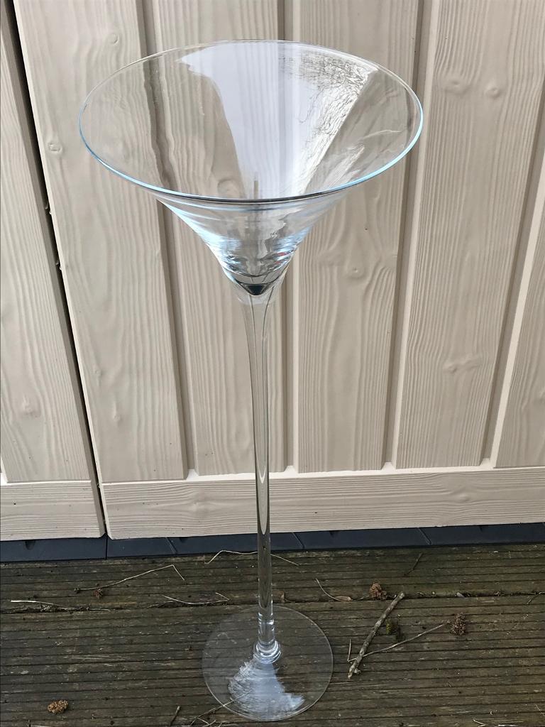 Huge Martini Glass Vases 90cm, Centrepiece, Wedding, Art Deco, Gatsby