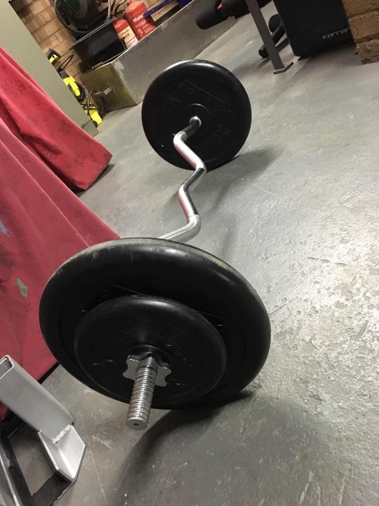 Weights bar / 50 kg in Gravesend, Kent Gumtree