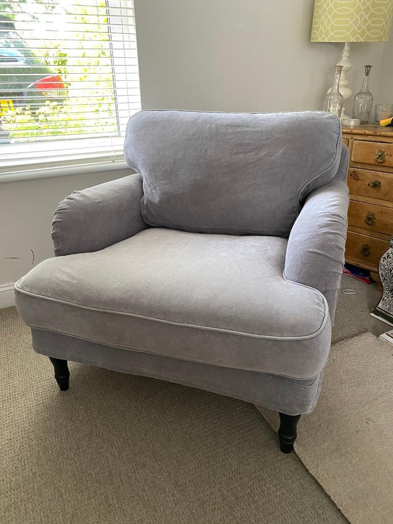 IKEA Stocksund tallmyra grey armchair/s SOLD subject to collection in