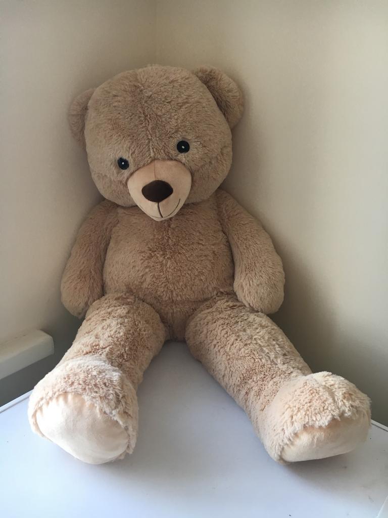 Big teddy bear  90 cm long  in Leek Staffordshire Gumtree