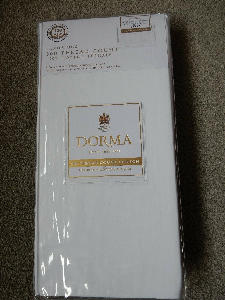dorma deep fitted sheets