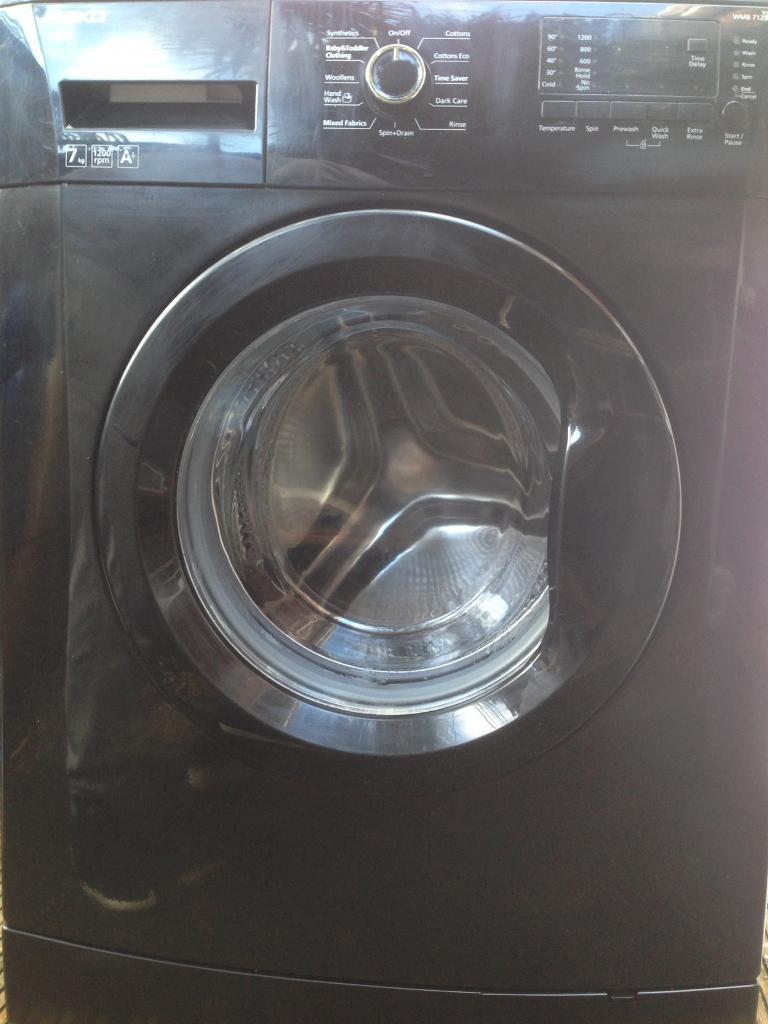 Beko 7kg black washing machine cheap washer can deliver in Alfreton